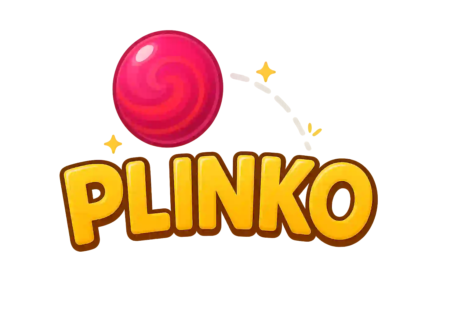 Plinko casino game logo